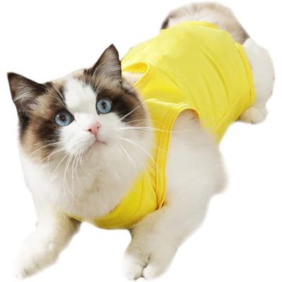 China Viable Skin Diseases Pet Recovery Pajamas Surgical Suit, Cat Recovery Suit After Surgery Wear Anti Licking Wounds for sale