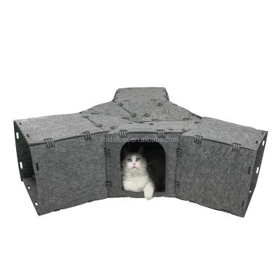 China Waterproof DIY Pet Nest Felt Material Is Resistant To Scratching And Bending for sale