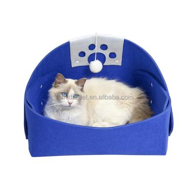 China Handmade Felt Pet Nest Hand Wash Resistant To Biting And Scratching for sale