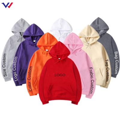 China 1.99 hoody hoodies white hoodies women sale Anti-wrinkle 100% cotton unisex basic oversized drawstring pullover men unisex for sale