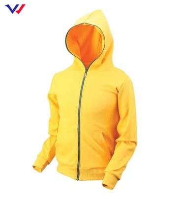 China Men Outdoor Cotton Casual Wear Solid Color Anti-pilling Anti-pilling Full Face Zip Up Hoodie With Custom Logo for sale