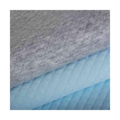 China Breathable Comfortable Thick Mattress Textile Raw Material 55% Cotton Knit Fabric for sale