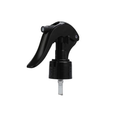 China Non Spill Black Trigger Sprayer For Garden Disinfection 24/410 28/410 Mini Plastic Sprayer Trigger for sale