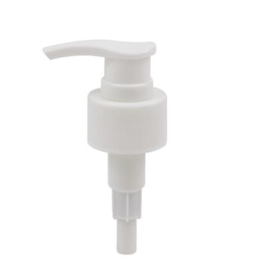 China Non Spill Lotion Pump Dispenser 24 28 Teeth Thread Plastic Lotion Pump Screw-open Hand Wash Pump for sale