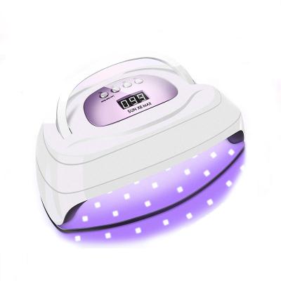 China 2021 Hot Selling Portable Sun x8 Max Nail Polish Light Strong Power 220w ABS LED UV Gel Nail Lamp For Women for sale