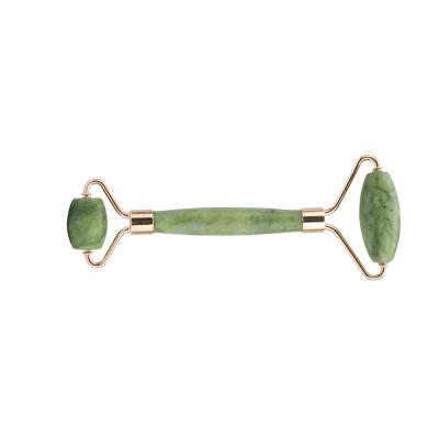 China Whitening Green Jade Beauty Facial Massager Original Jade Roller Best-selling Massager Roller Natural Green for sale