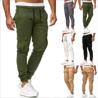 China 2022 Wholesale Custom Anti Pilling Springs Plus Size Drawstring Slim Fit Men Gym Casual Joggers for sale