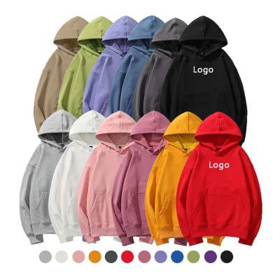 China Factory cheap price anti-shrink embroidered custom logo hoodie hoodies wholesale made in china for sale