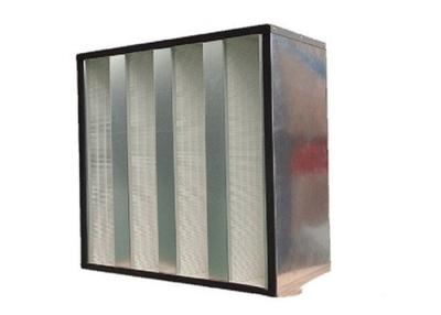 China 4 V Bank HEPA Air Filter 99.995% 0.3um For Industrial Air Filtration for sale