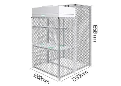 China Aluminiumrahmen Laminarstrom-Booth Laminarstrom-Reinigungsraum H13-H14 HEPA-Filter zu verkaufen