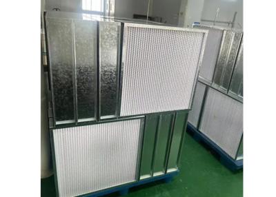 China ULPA Grade Aluminum Alloy Framed Air Purifier Filter With Glassfiber Filtration for sale