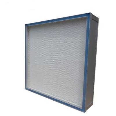 China White Color Ultra 0.3um HEPA Air Filter With 99.97% Glass Fibre Media for sale