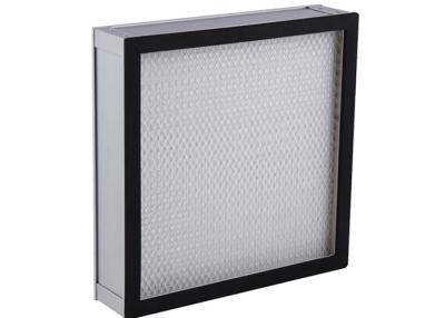 China Categoría alimenticia industrial Mini Pleat Air Filter, filtro H13 H14 de Hepa en venta