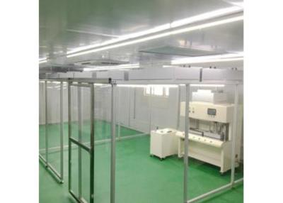 China Aluminum Profile Mobile FFU Soft Wall Cleanroom PVC Anti Static Curtain for sale