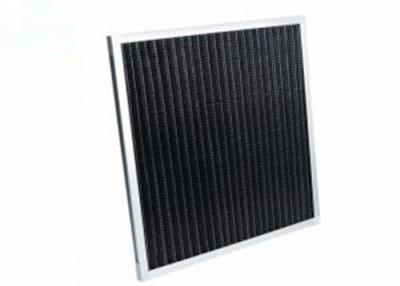 China Pleated Activated Carbon Air Filter For Filtration Of UnPleasant Smell for sale