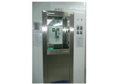 China Photoelectric Control 25m/S Air Shower Clean Room With Auto Double Door for sale