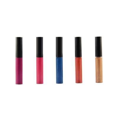 China Newest Cosmetic Matte Sunscreen Private Label Long Lasting Metallic Liquid Lipstick for sale