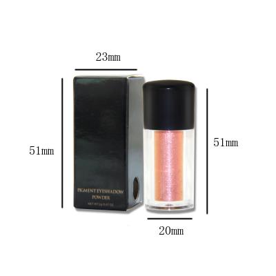 China High Quality Best Dye Eyeshadow Powder Single Color Waterproof Long Lasting Loose Glitter Powder for sale