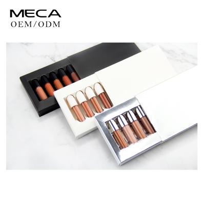 China Factory Wholesale Pigment Waterproof High Moisturizing Lip Gloss Set Custom Private Label Lip Gloss Set for sale