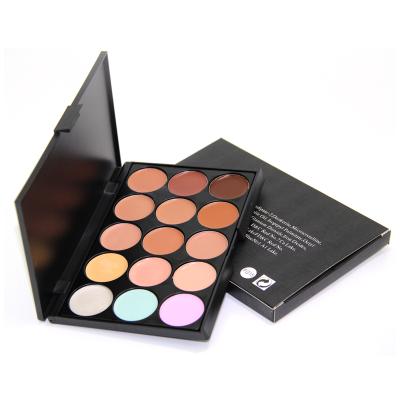 China Sunscreen OEM Makeup Concealer 15 Color Concealer Palette for sale