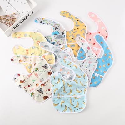 China Baby Bib Waterproof Polyester Fiber Baby Bag Bib Kids Washless Dinner Saliva Towel for sale