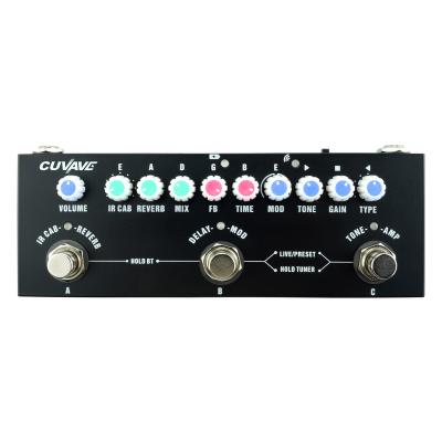 China CUBE BABY Combo Effect Pedal in Sustain CUVAVE Recording for Guitar Acoustic Guitar Bass for sale