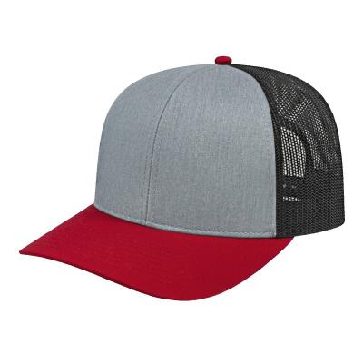 China Custom 6 panel trucker hat Poly/Cotton Mesh Back Cap your own logo for sale