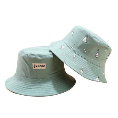 China angler boy Street Wear alien hat animal print bucket hats for sale