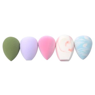 China Non Toxic Flocking Non Toxic Latex Makeup Blender New Blending Sponges Velvet Microfiber Makeup Foundation Sponges for sale