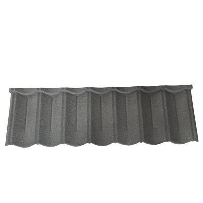 Cina sell color sand roof tile color aluminum zinc plated stone coated metal roof tiles 0.3mm New Bond tile in vendita