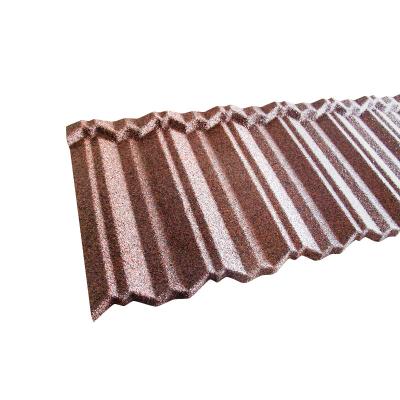 Cina Red Blue Stone Coated Roofing Tile Customized Industrial Surface Color in roofing tiles in vendita