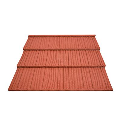 China kenya sun stone coated metal roofing shingles stone coated aluminium roofing for sale