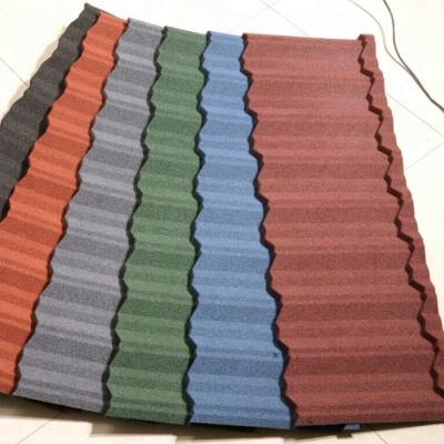 Chine colorful design Stone Coated Roofing Tile Antibacterial stone coated tile for Nigeria market à vendre