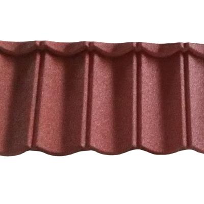 China graphic design bond Stone Coated Roofing Tile Anti-Static stone and metal tiles In Nigeria for sale