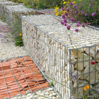China Gebügeltes Gabionzaunsystem / Boxhalterwand 1*1*0,5m zu verkaufen