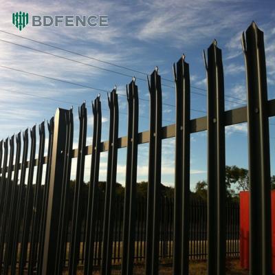 China 2025 Custom Residential Steel Fencing Zwart metaal pikket Decoratief Gemaakt ijzer hek Decoratief staal hek Te koop