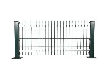 China Custom 1/2-inch 1x2 6x6 Welded Garden Wire Mesh Fence Galvanized Steel Curved 3d Wire Mesh Fence en venta