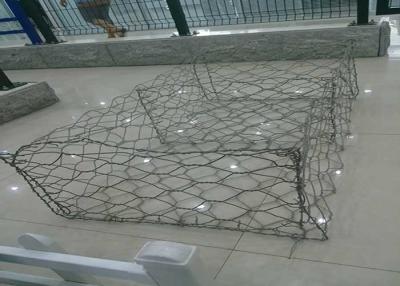 China Pvc met een laag bedekt Behoudende Muur2x1x1 Gabion Schermend Systeem Te koop