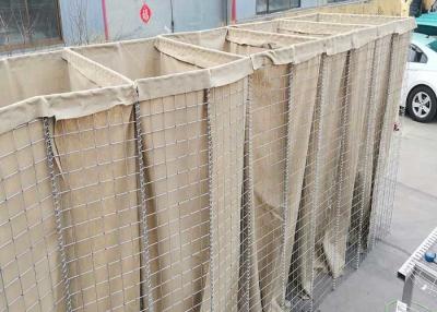 China Pared galvanizada de la pared de la ráfaga de la barrera de Hesco de la altura del acero 2,1 en venta