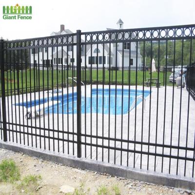 China Mesh Swimming Pool Pvc Coated el 1.2m de cercado de aluminio decorativo desprendible en venta