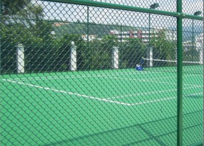 China 40x40m m galvanizados profesionales Diamond Chain Link Fencing en venta