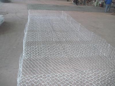 China Geweven Netwerk 1m de Lange Hexagonale Gabion-Bescherming van Mand for river bank Te koop