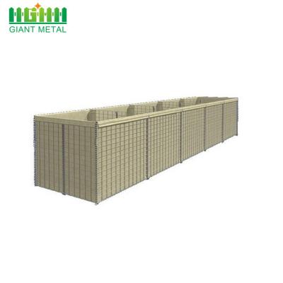 China Pared soldada con autógena militar de la ráfaga de la barrera de Mesh Gabion 5.0m m Hesco en venta