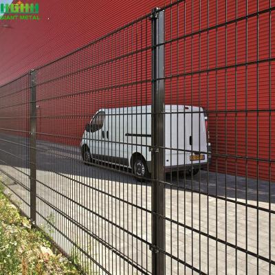 China Pulver beschichtete 50*200mm doppelten Draht Mesh Fencing Green Color 3.5mm zu verkaufen