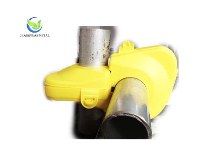 China Scaffolding plastic yellow coupler pe cover plastic protective cap fit 48.3mm fitting for sale