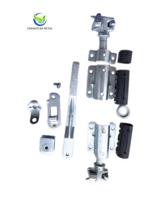 China Steel Locking Bar Parts System Shipping Container Door Lock Set for sale