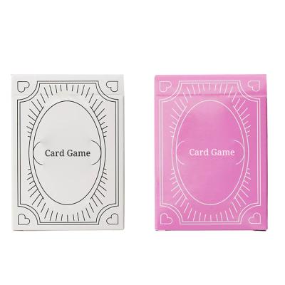 China Paper Quality Custom Design Party Game Full Color CMYK Both Sides Print Playing Card Game for sale