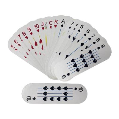 China Paper Factory Customized Round / Rectangle / Heart / Oval / Star Special Shaped Playing Cards for sale