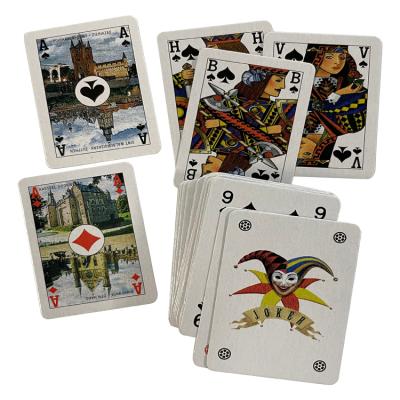 China Paper Durable Sides OEM And ODM Paper Printing Mini Poker Playing Card Suit for sale