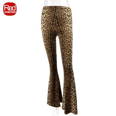 China Wholesale Anti-Wrinkle Rocket Pants Gaiters Leopard Waist Tight Stretch Pants High for sale